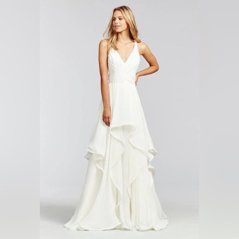 Blush by Hayley Paige Lanai Wedding Dress NEW UNWORN UNALTERED